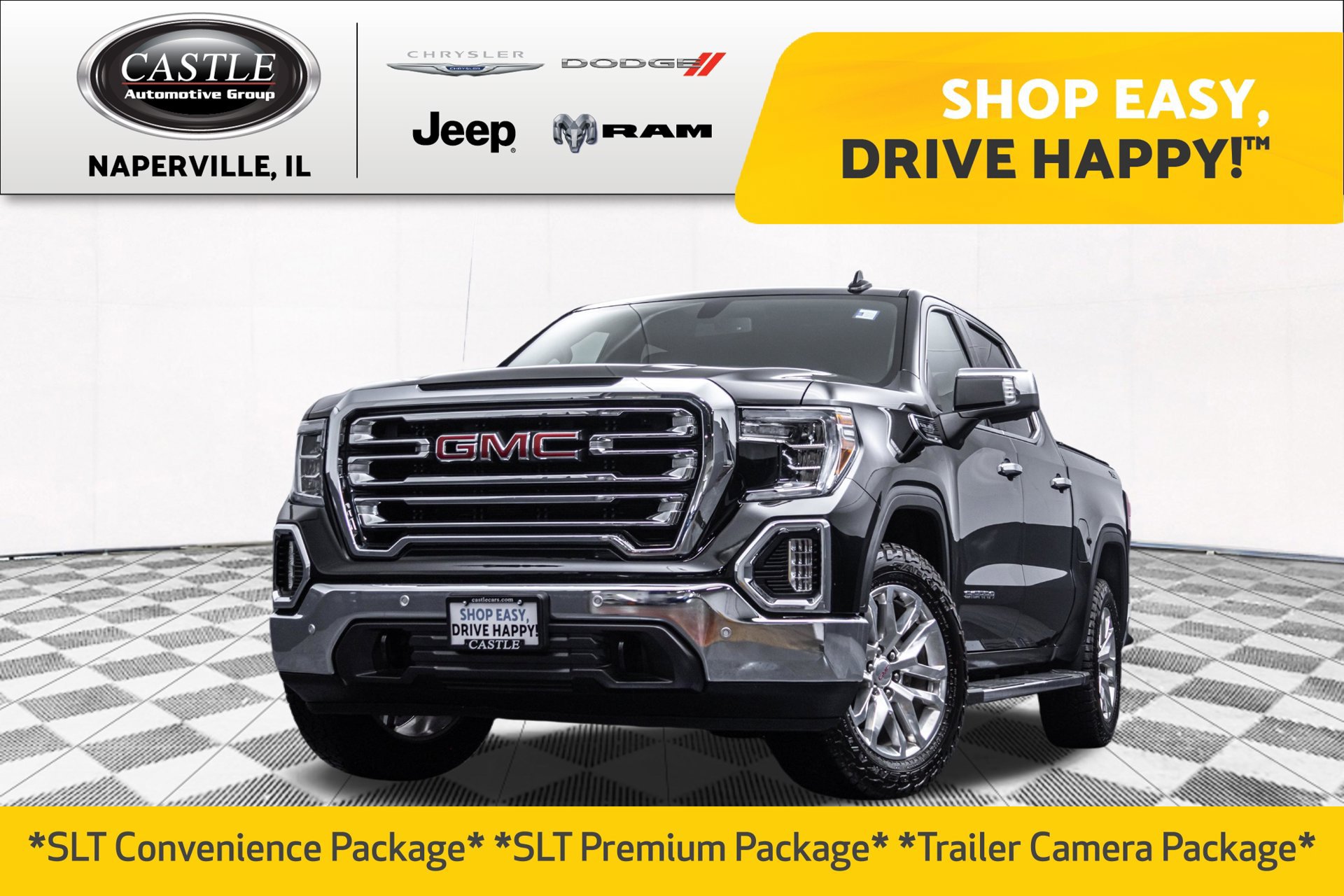 Used 2019 GMC Sierra 1500 SLT w/ SLT Premium Package AWD/4WD image 1