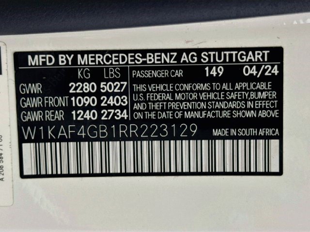 Used 2024 Mercedes-Benz C 300 Sedan image 39