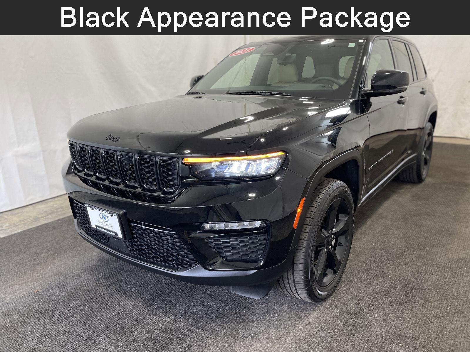 Used 2023 Jeep Grand Cherokee Limited w/ Black Appearance Package