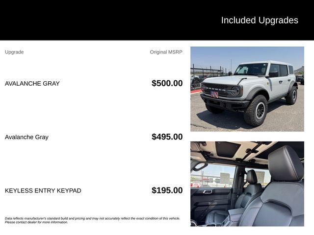 New 2026 Ford Bronco Badlands AWD/4WD image 10