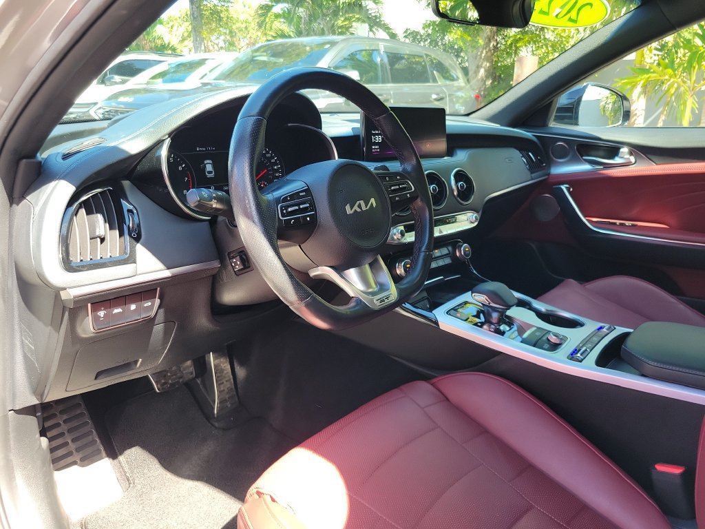 Certified 2023 Kia Stinger GT2 w/ Red Interior Color Package RWD image 20
