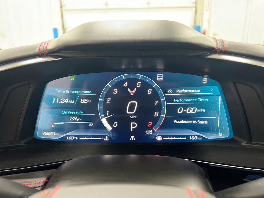 Used 2023 Chevrolet Corvette Z06 w/ Engine Appearance Package RWD image 12