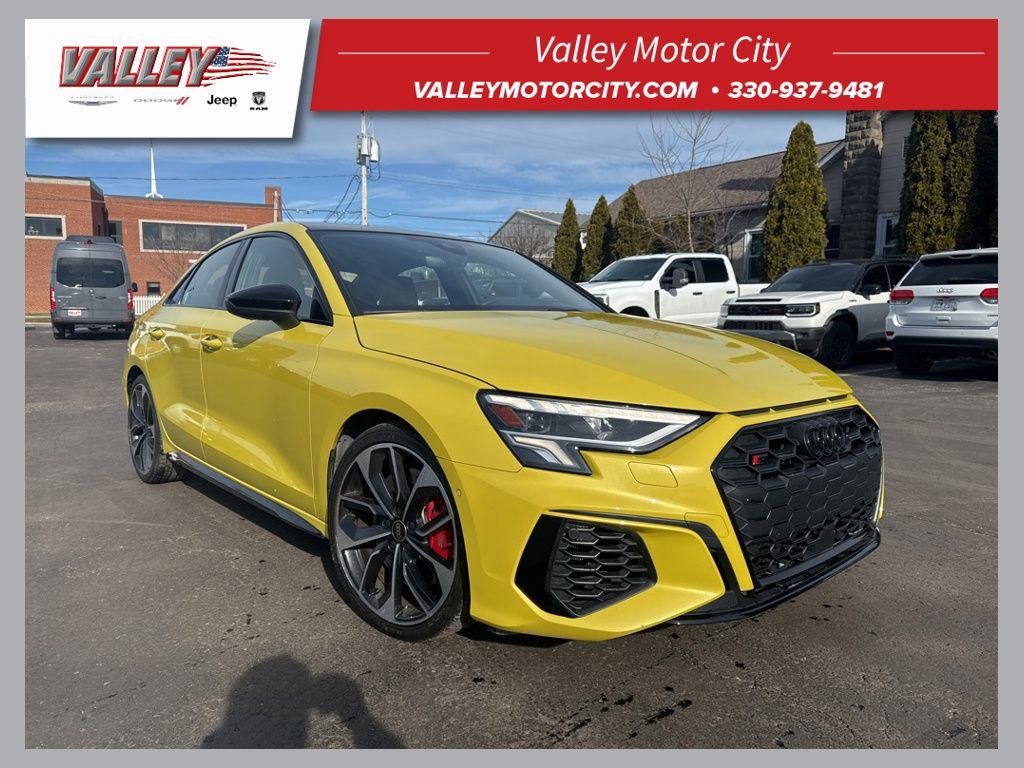 Used 2023 Audi S3 Premium Plus w/ Premium Plus Package AWD/4WD image 1
