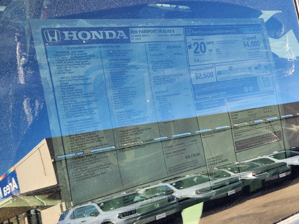 New 2026 Honda Passport TrailSport Elite image 23