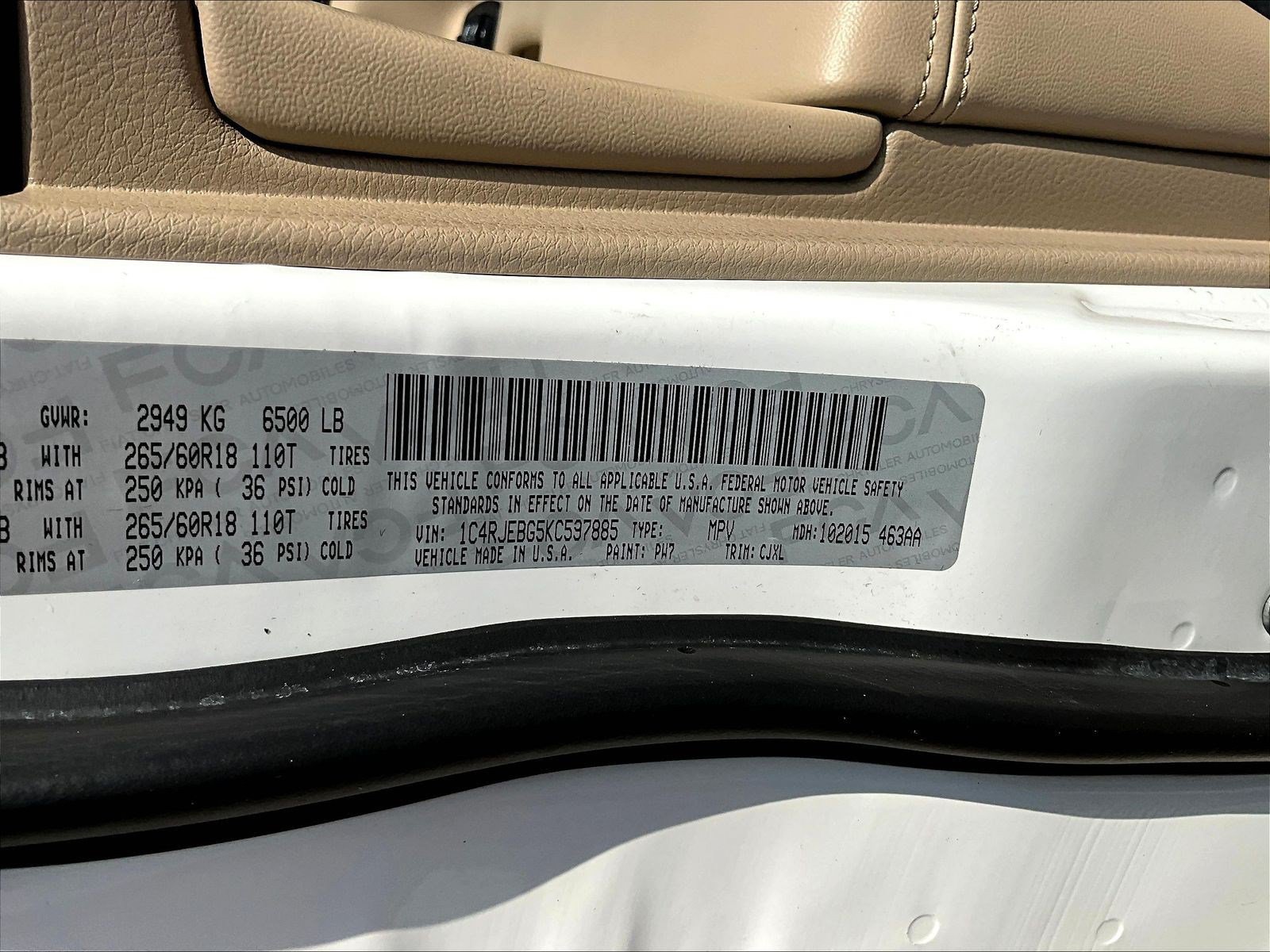 Used 2019 Jeep Grand Cherokee Limited w/ Trailer Tow Group IV RWD image 19