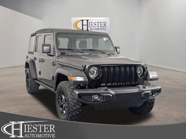 Used 2022 Jeep Wrangler Unlimited Sport AWD/4WD video 1