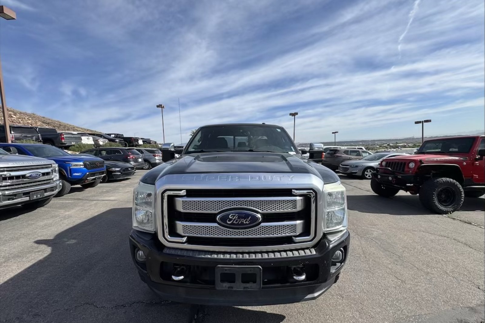Used 2016 Ford F350 Platinum w/ Snow Plow Prep Package image 8