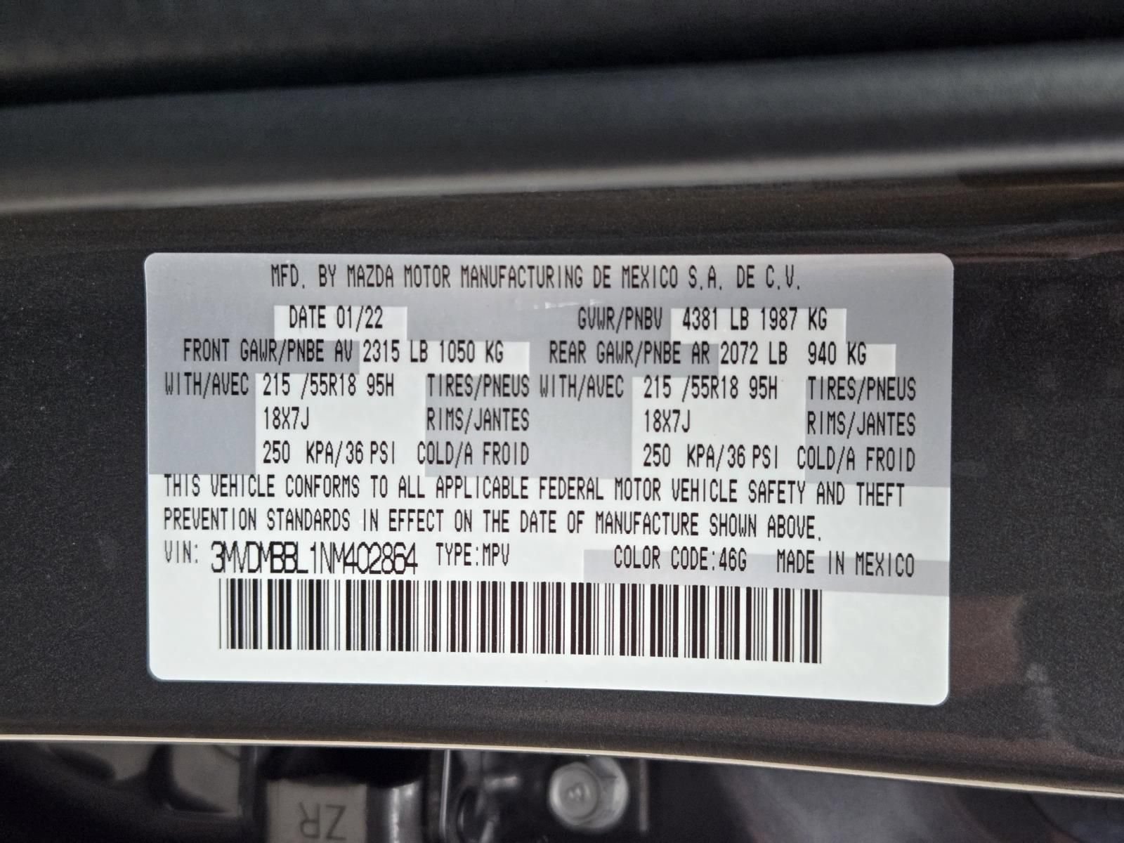 Used 2022 MAZDA CX-30 AWD 2.5 S w/ Select Package image 27