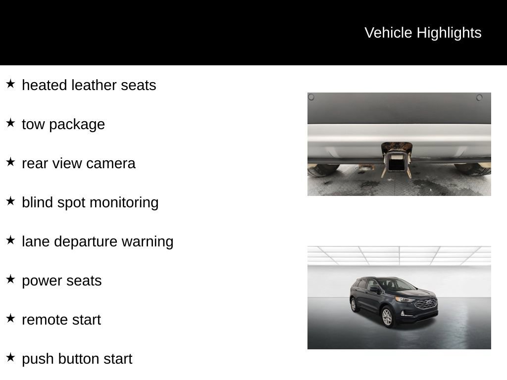 Certified 2022 Ford Edge SEL w/ Convenience Package image 10