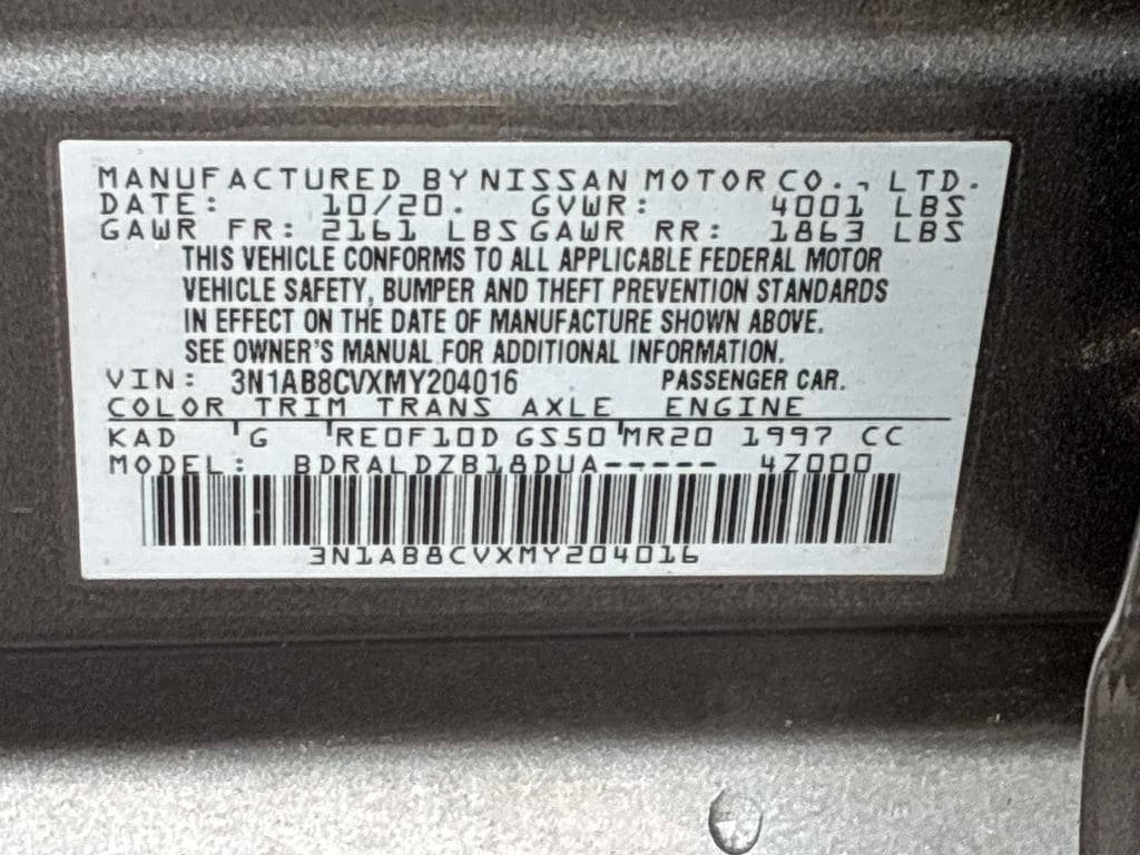 Used 2021 Nissan Sentra SV FWD image 22