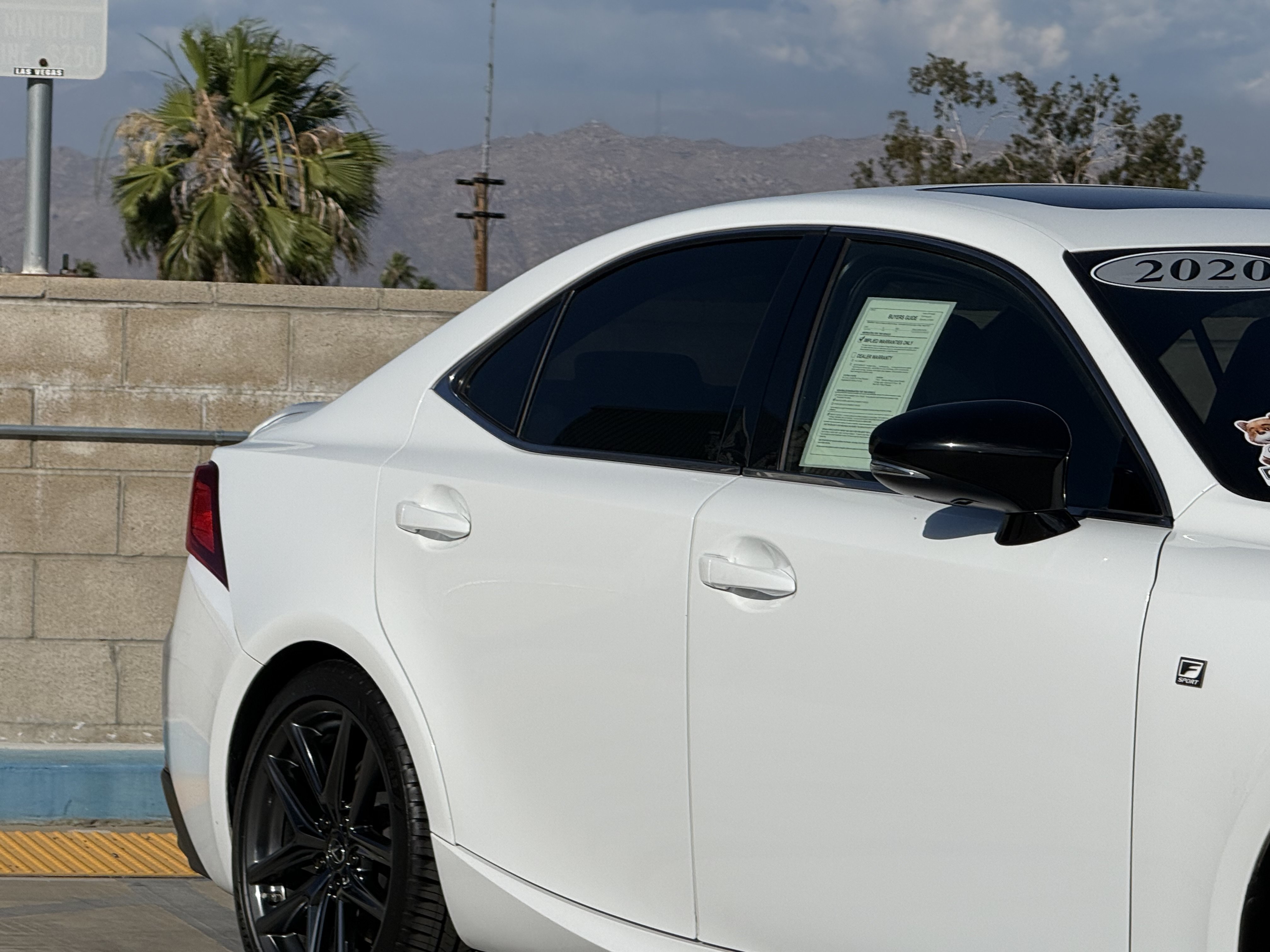 Certified 2020 Lexus IS 300 F Sport w/ Blackline Edition RWD image 5