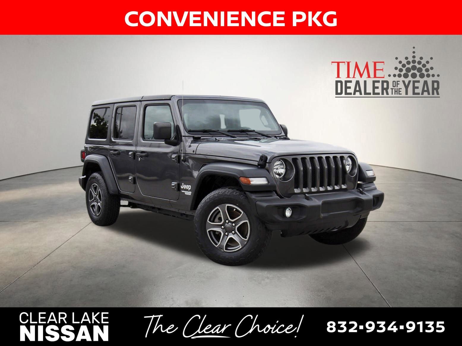 Used 2019 Jeep Wrangler Unlimited Sport S image 1