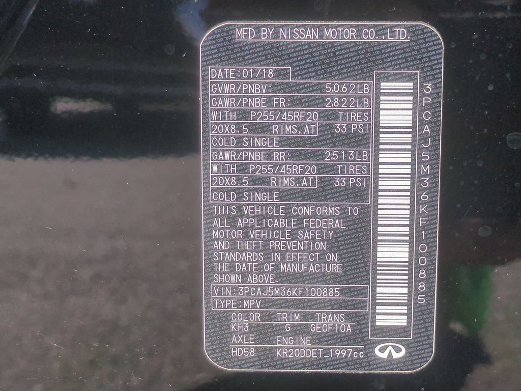 Used 2019 INFINITI QX50 Essential w/ Sensory Package AWD/4WD image 24