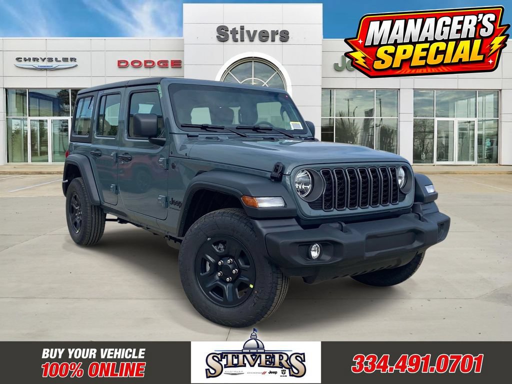 New 2026 Jeep Wrangler Unlimited Sport