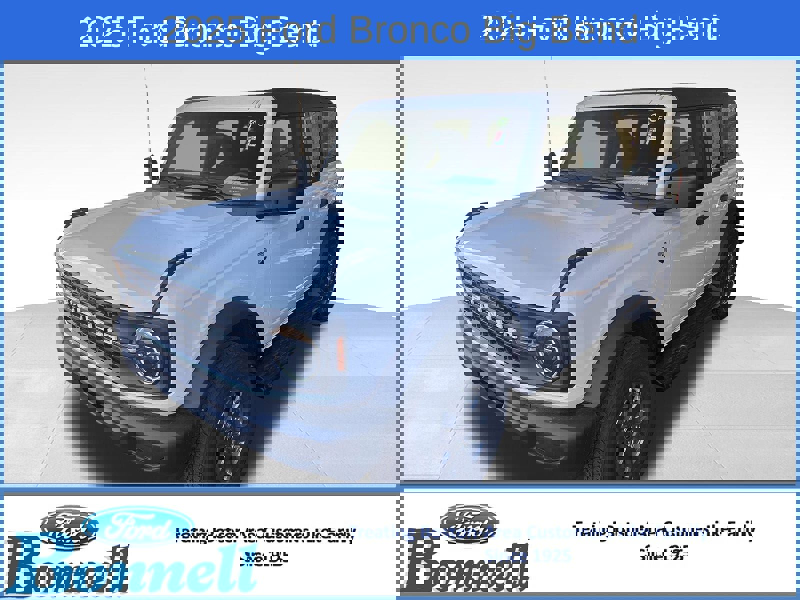 New 2025 Ford Bronco Big Bend image 1