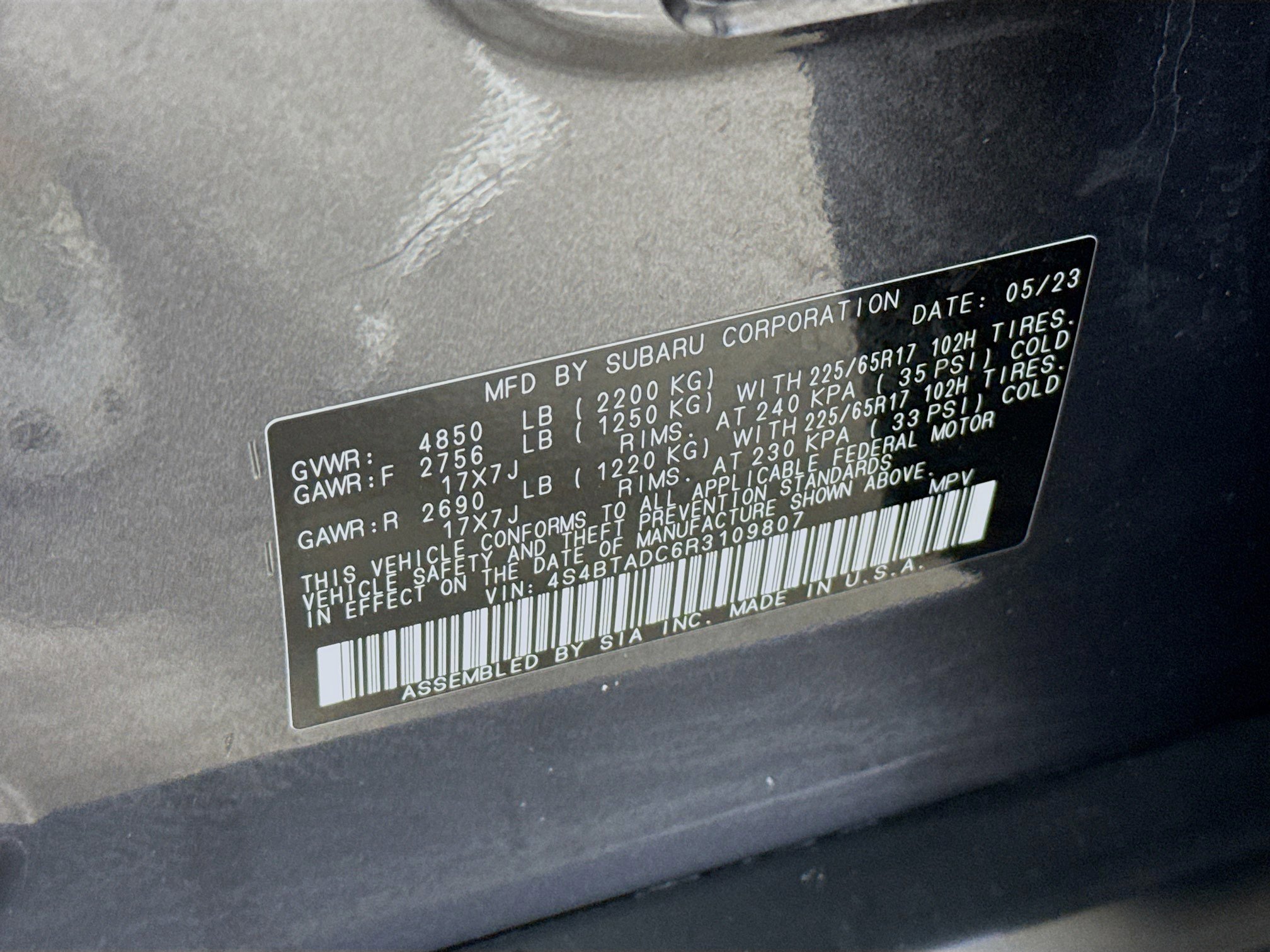 Used 2024 Subaru Outback Premium AWD/4WD image 37