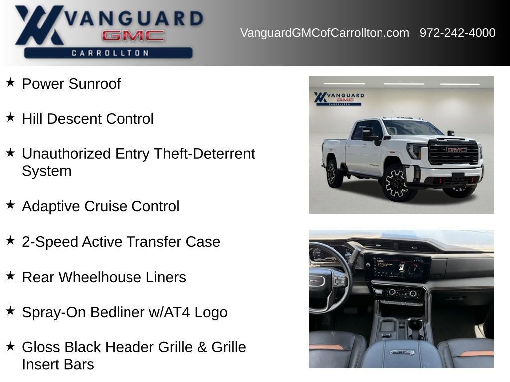 Used 2024 GMC Sierra 2500 AT4 w/ AT4 Premium Plus Package AWD/4WD image 18