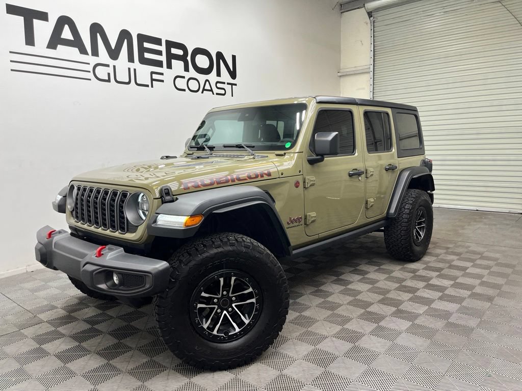 Used 2025 Jeep Wrangler Unlimited Rubicon w/ XTREMEE 35" Tire Package AWD/4WD image 2