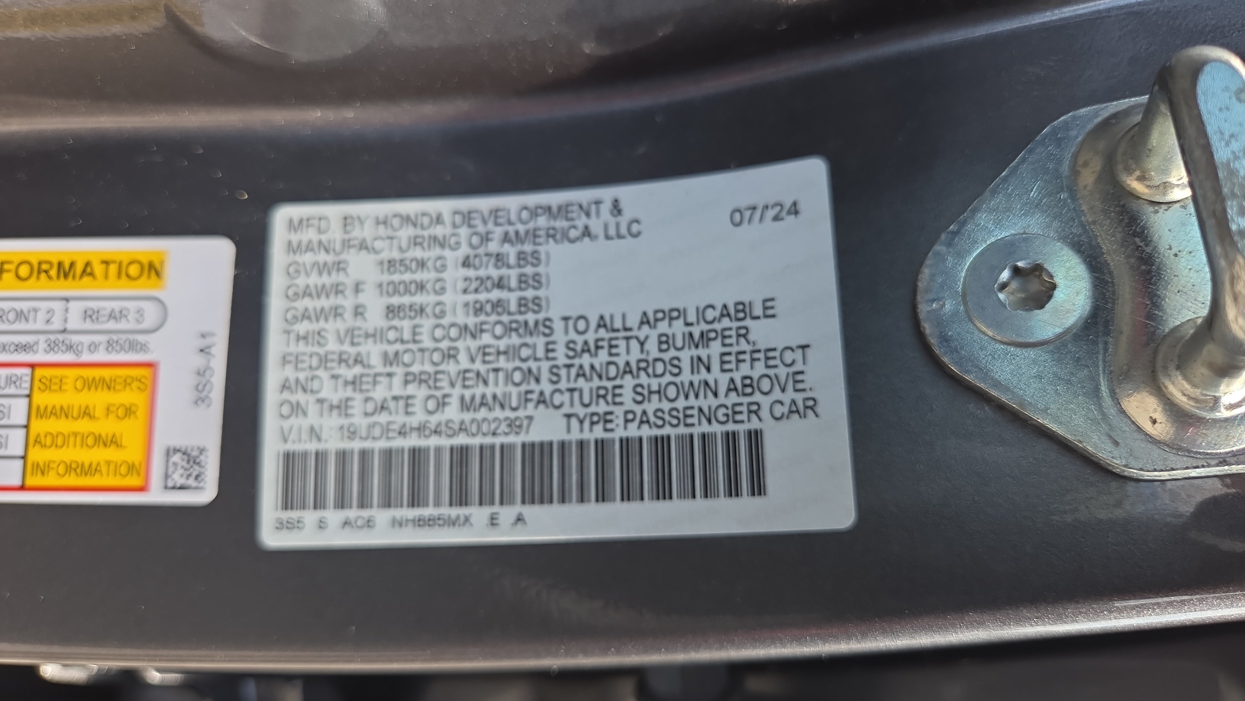 Certified 2025 Acura Integra A-Spec FWD image 21