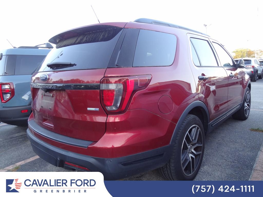 Used 2019 Ford Explorer Sport w/ Equipment Group 401A image 4