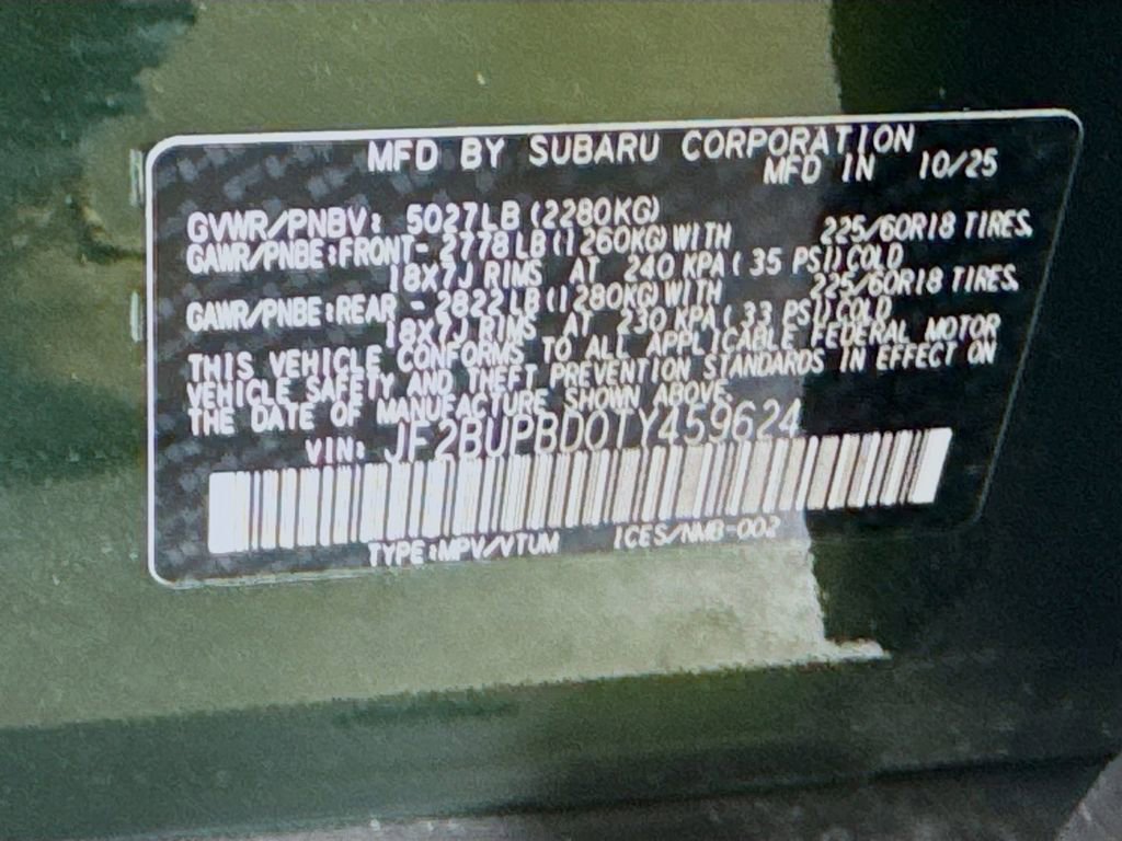 Certified 2026 Subaru Outback Premium AWD/4WD image 42