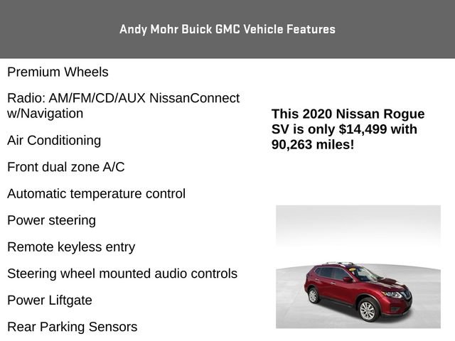 Used 2020 Nissan Rogue SV AWD/4WD image 8