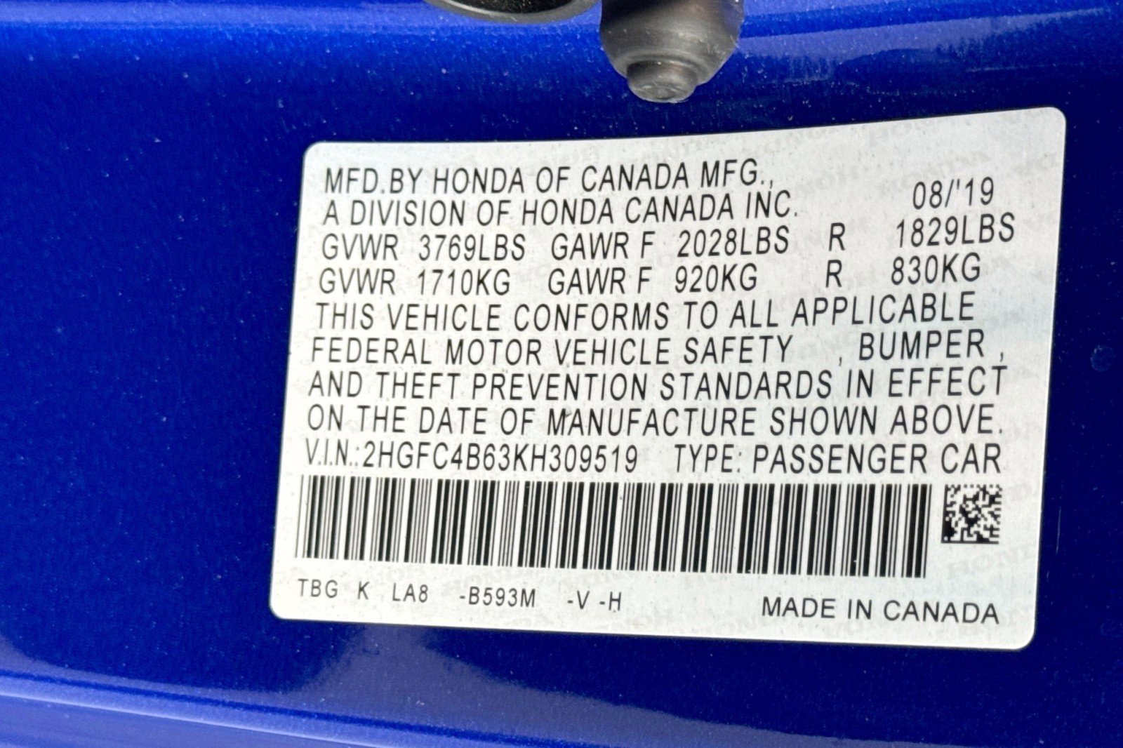 Used 2019 Honda Civic LX image 28