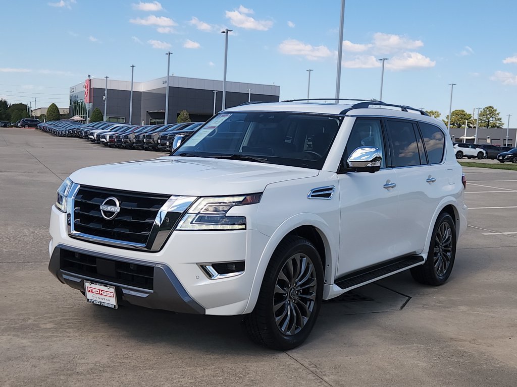 Used 2024 Nissan Armada Platinum w/ Captain's Chairs Package AWD/4WD image 9