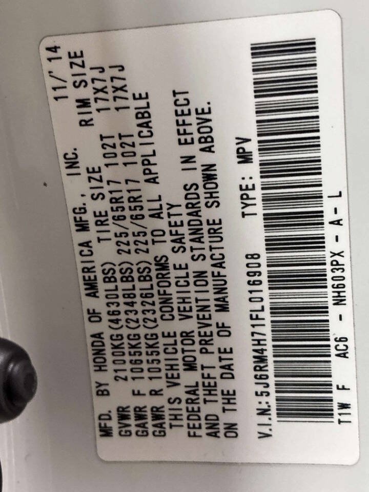 Used 2015 Honda CR-V EX-L image 37
