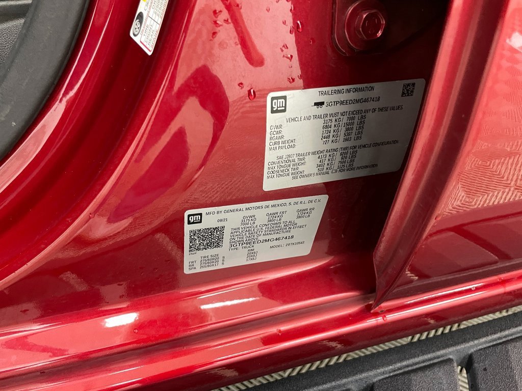 Certified 2021 GMC Sierra 1500 AT4 image 37