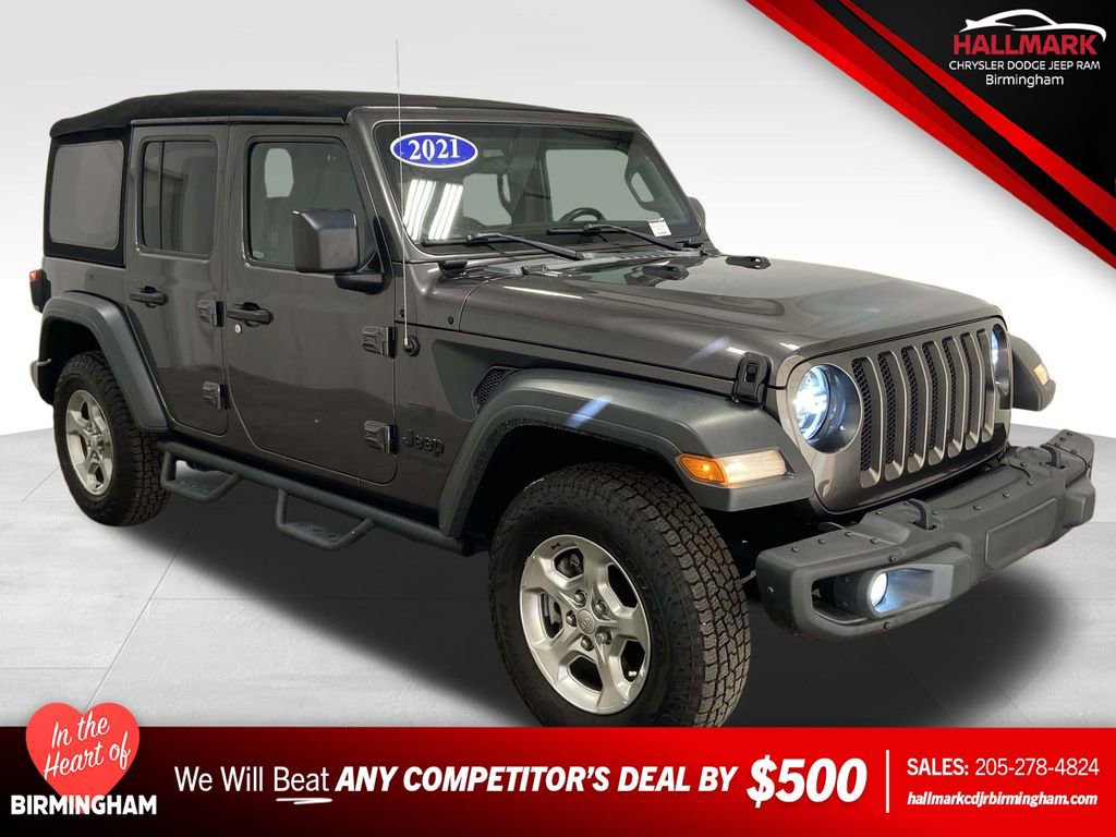 Used 2021 Jeep Wrangler Unlimited Sport