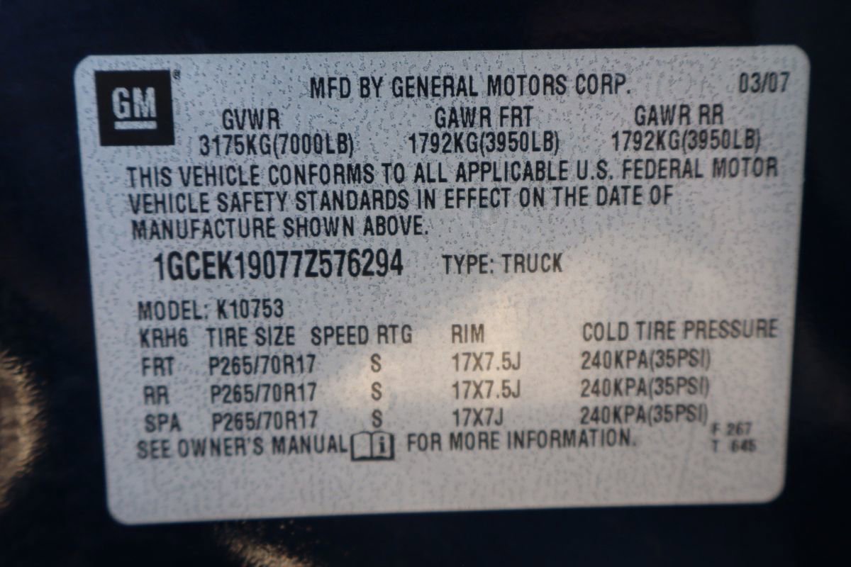 Used 2007 Chevrolet Silverado 1500 LT w/ 1LT Convenience Package image 45