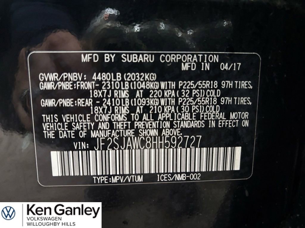 Used 2017 Subaru Forester 2.5i Touring AWD/4WD image 28