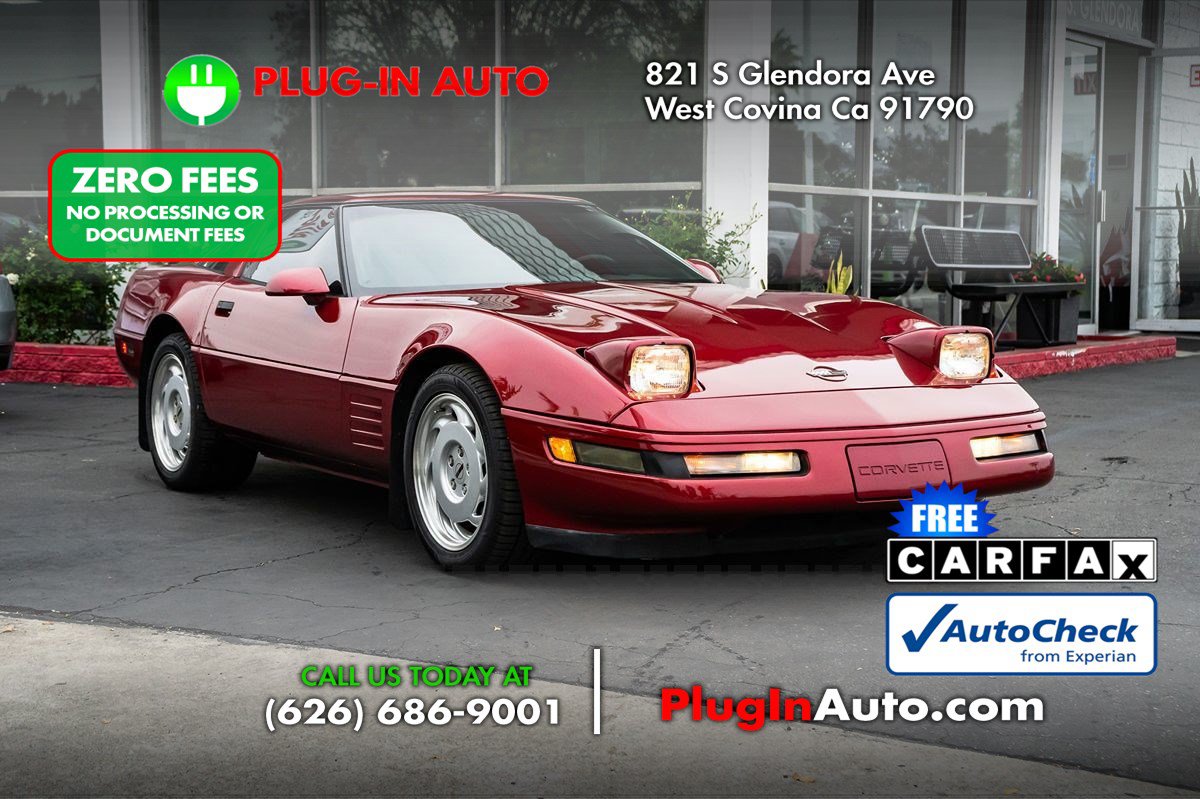 Used 1991 Chevrolet Corvette Coupe RWD image 3