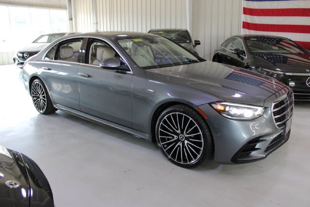 Used 2021 Mercedes-Benz S 580 4MATIC Sedan w/ AMG Line image 42