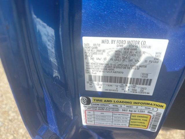 Used 2012 Ford F150 FX4 w/ FX Luxury Pkg image 12