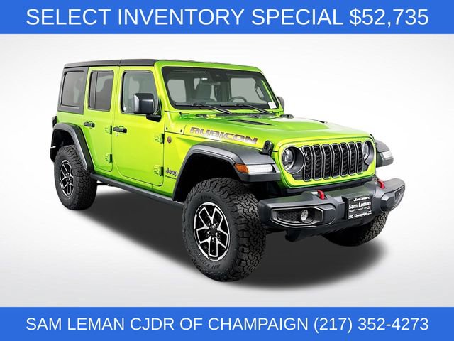 New 2025 Jeep Wrangler Unlimited Rubicon w/ Convenience Group