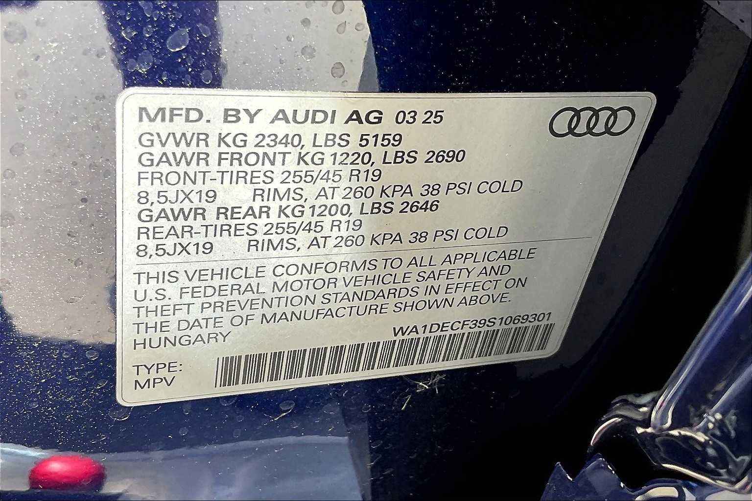 New 2025 Audi Q3 2.0T Premium image 20