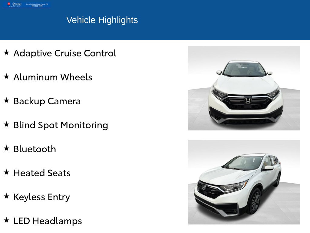 Used 2021 Honda CR-V EX-L image 2