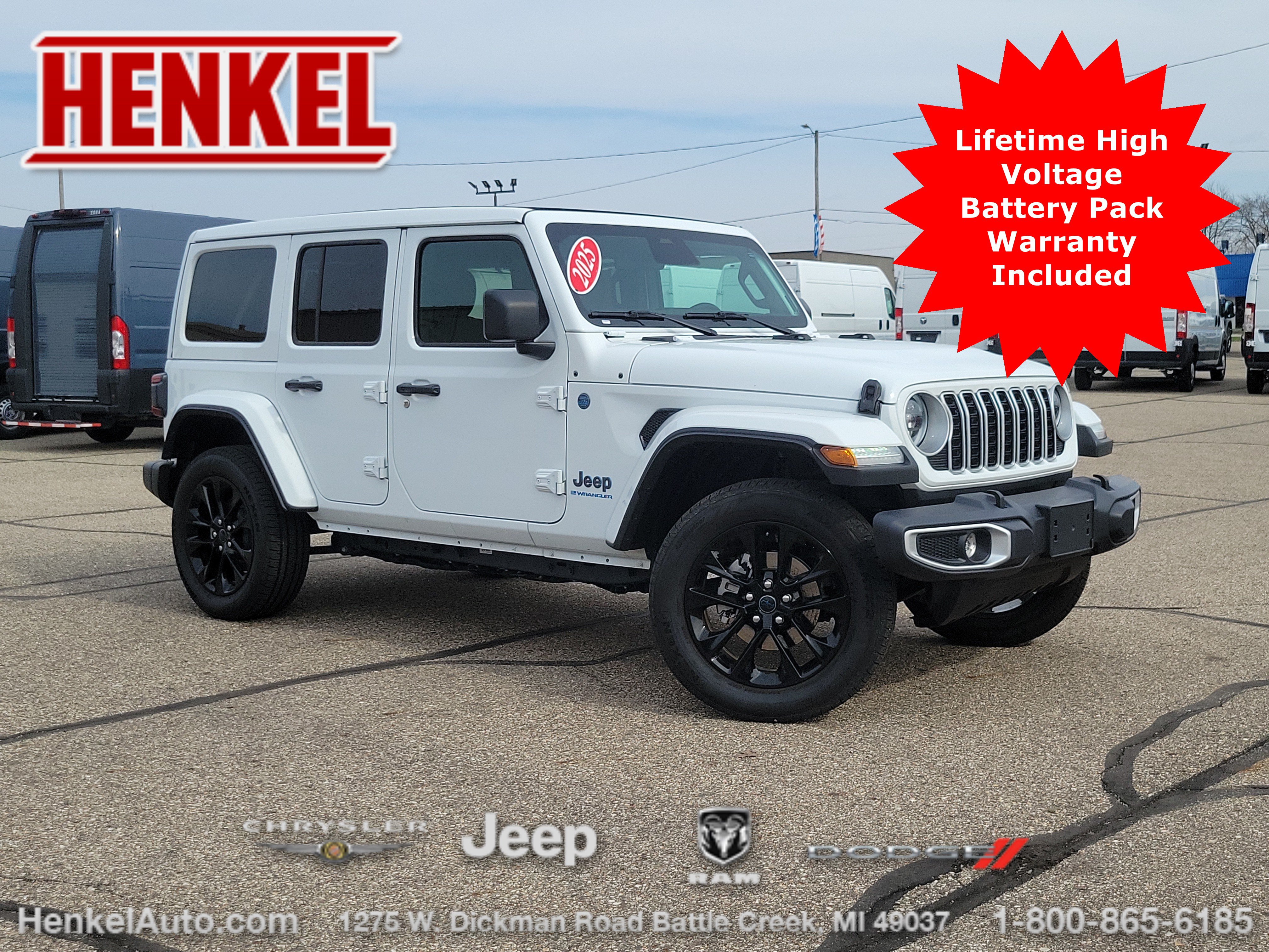 Used 2025 Jeep Wrangler Unlimited Sahara w/ Safety Group