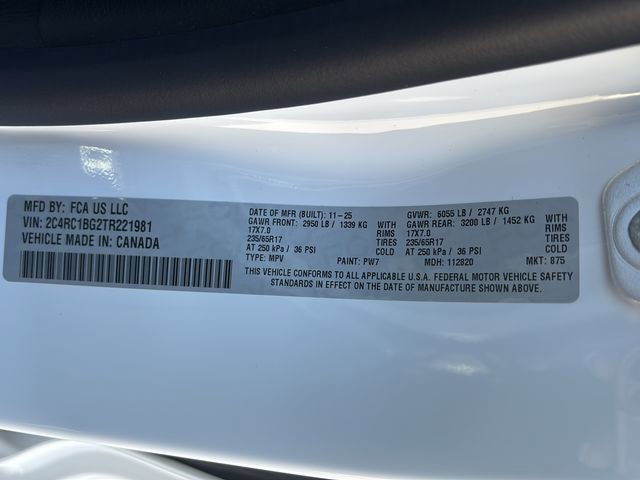 New 2026 Chrysler Pacifica Select image 42