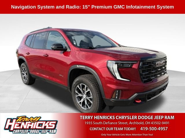 Used 2024 GMC Acadia AT4 w/ LPO, Floor Liner Package