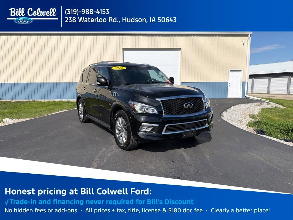Used 2016 INFINITI QX80 4WD