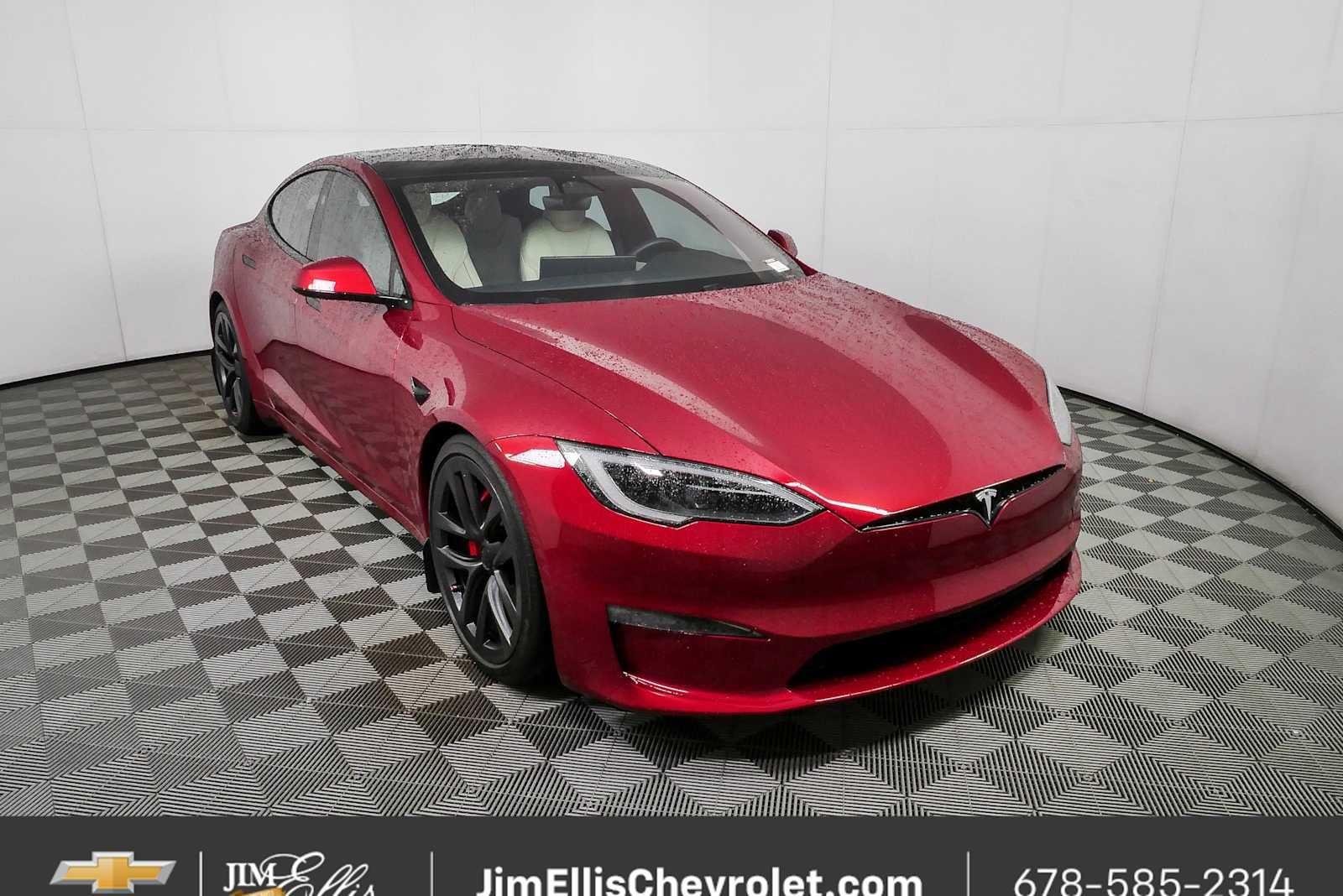 Used 2023 Tesla Model S Plaid AWD/4WD video 1