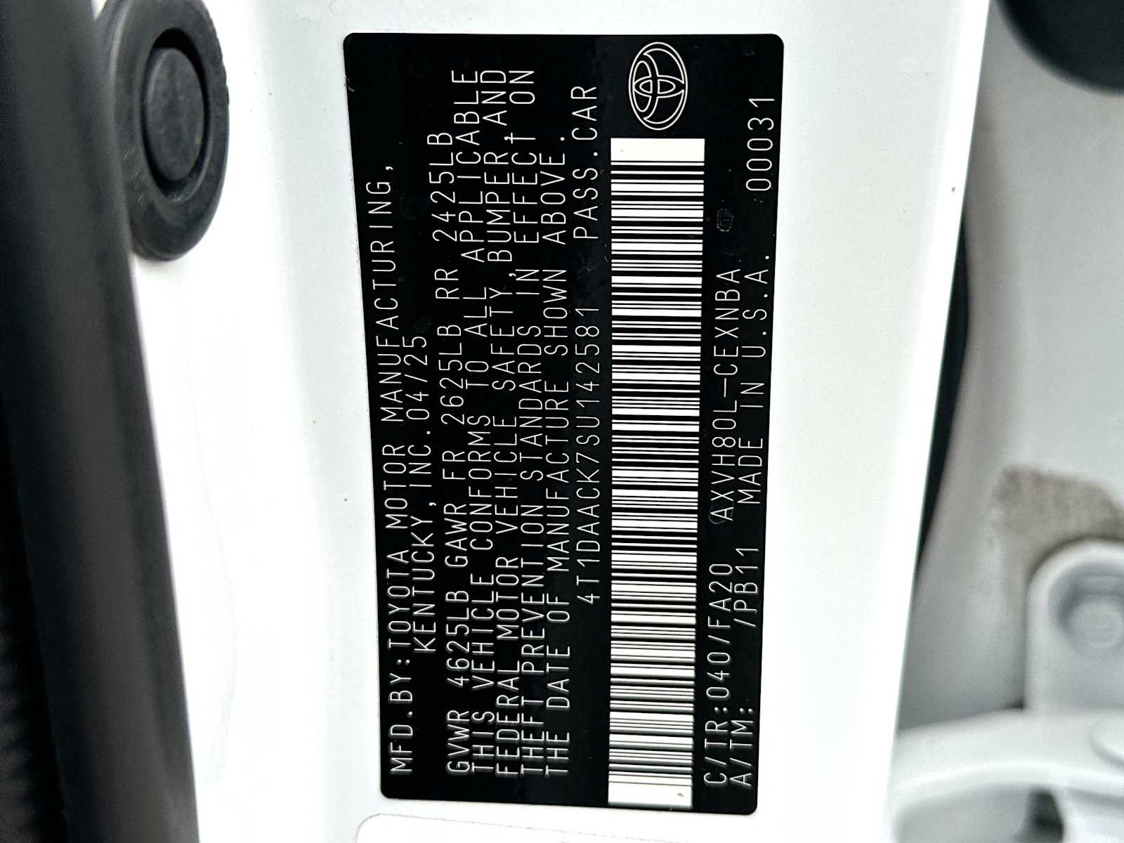 Used 2025 Toyota Camry LE image 22