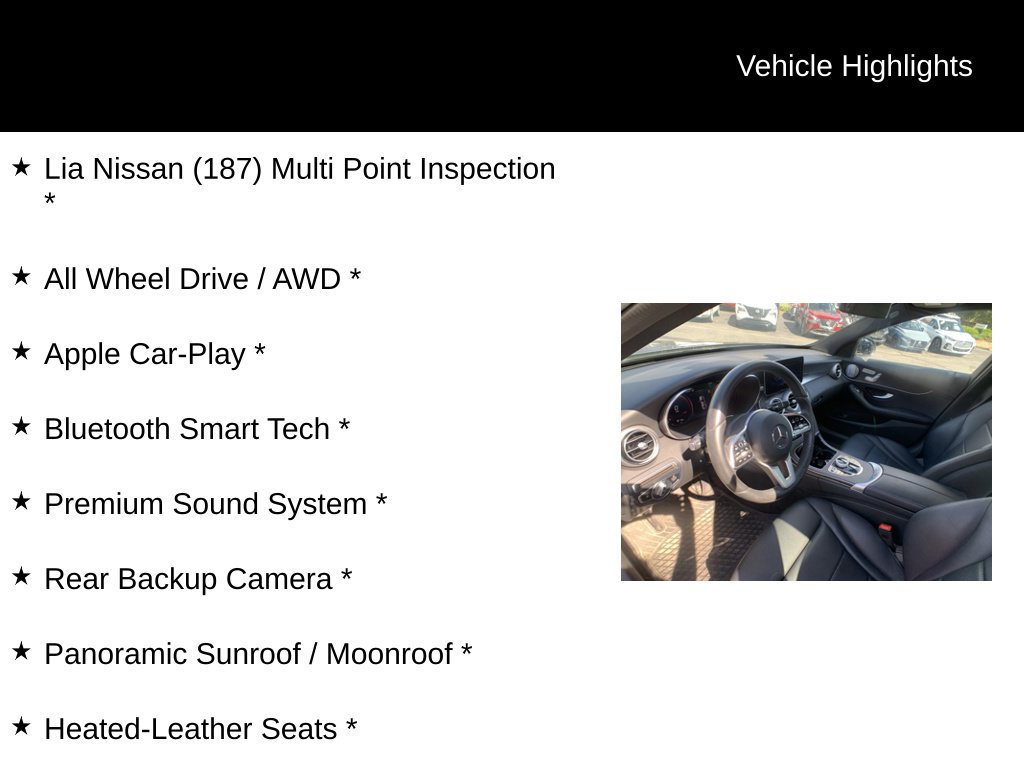 Used 2021 Mercedes-Benz C 300 4MATIC Sedan image 10