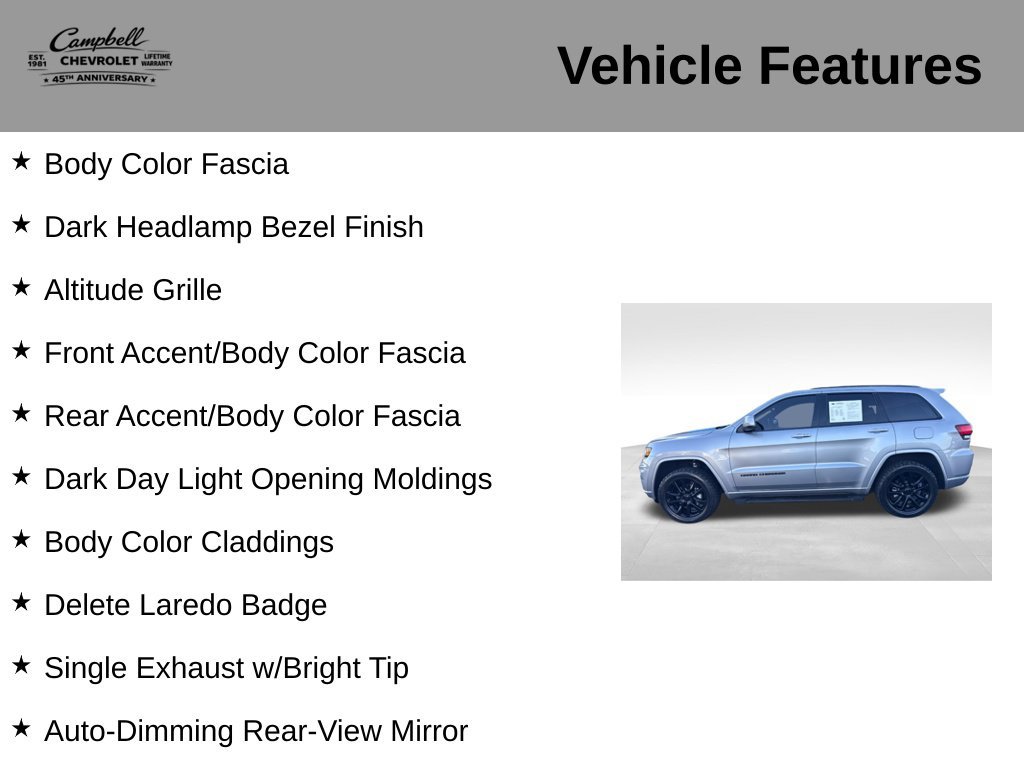 Used 2018 Jeep Grand Cherokee Altitude AWD/4WD image 31