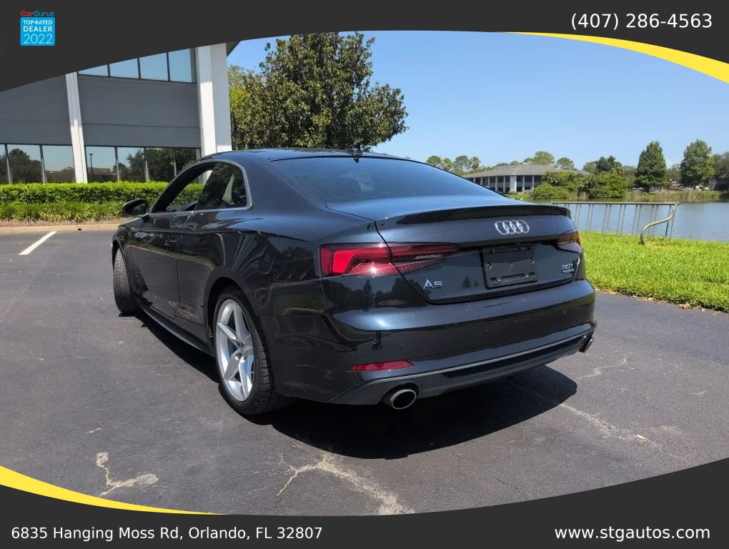 Used 2018 Audi A5 2.0T Premium Plus w/ Premium Plus AWD/4WD image 3