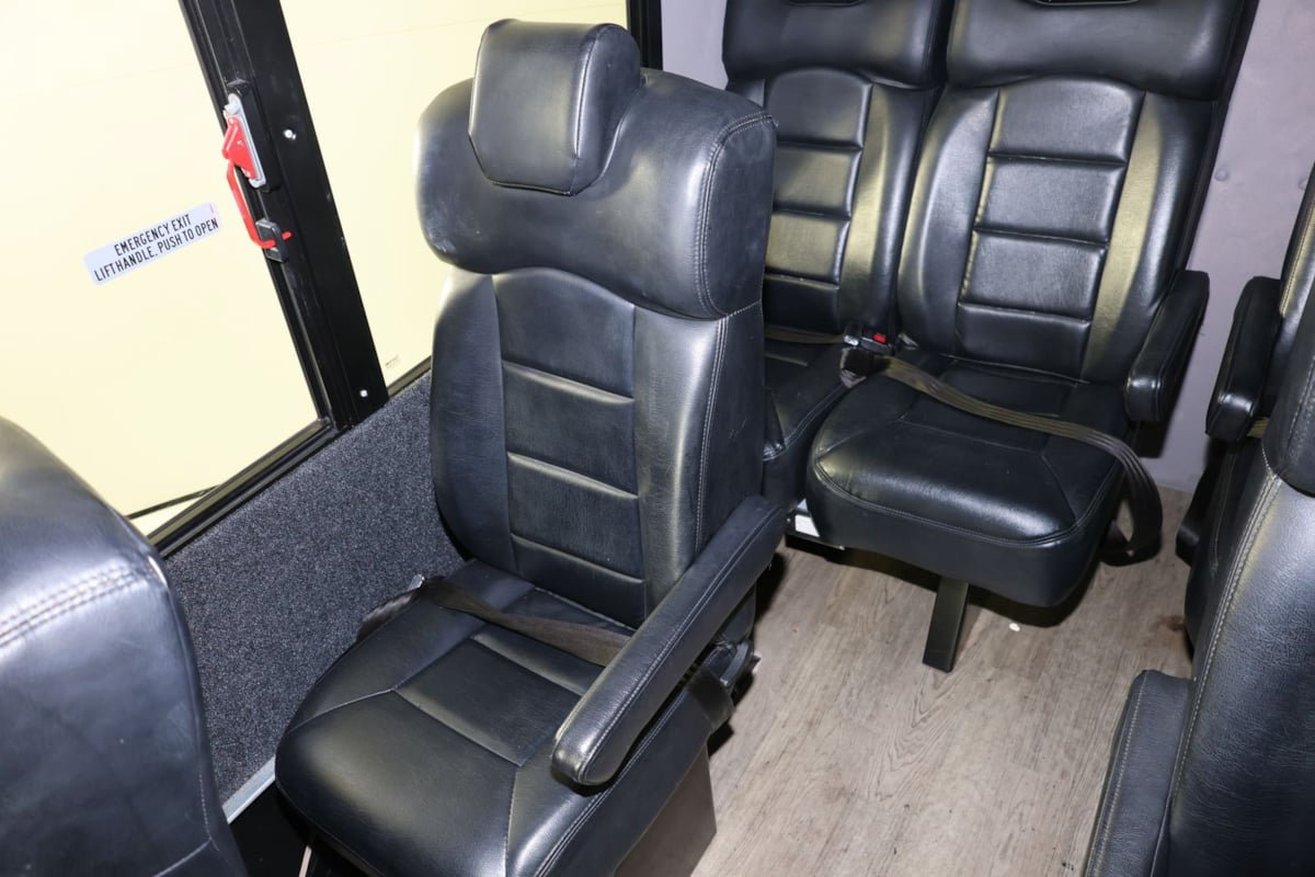 Used 2015 Ford Transit 350 156 DRW w/ Shuttle Bus Prep Package RWD image 12