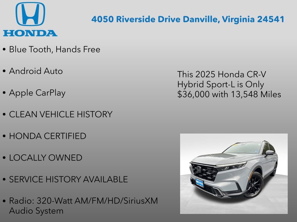 Used 2025 Honda CR-V Sport-L image 12
